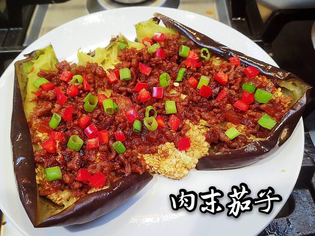 微波炉版【肉末烤茄子】