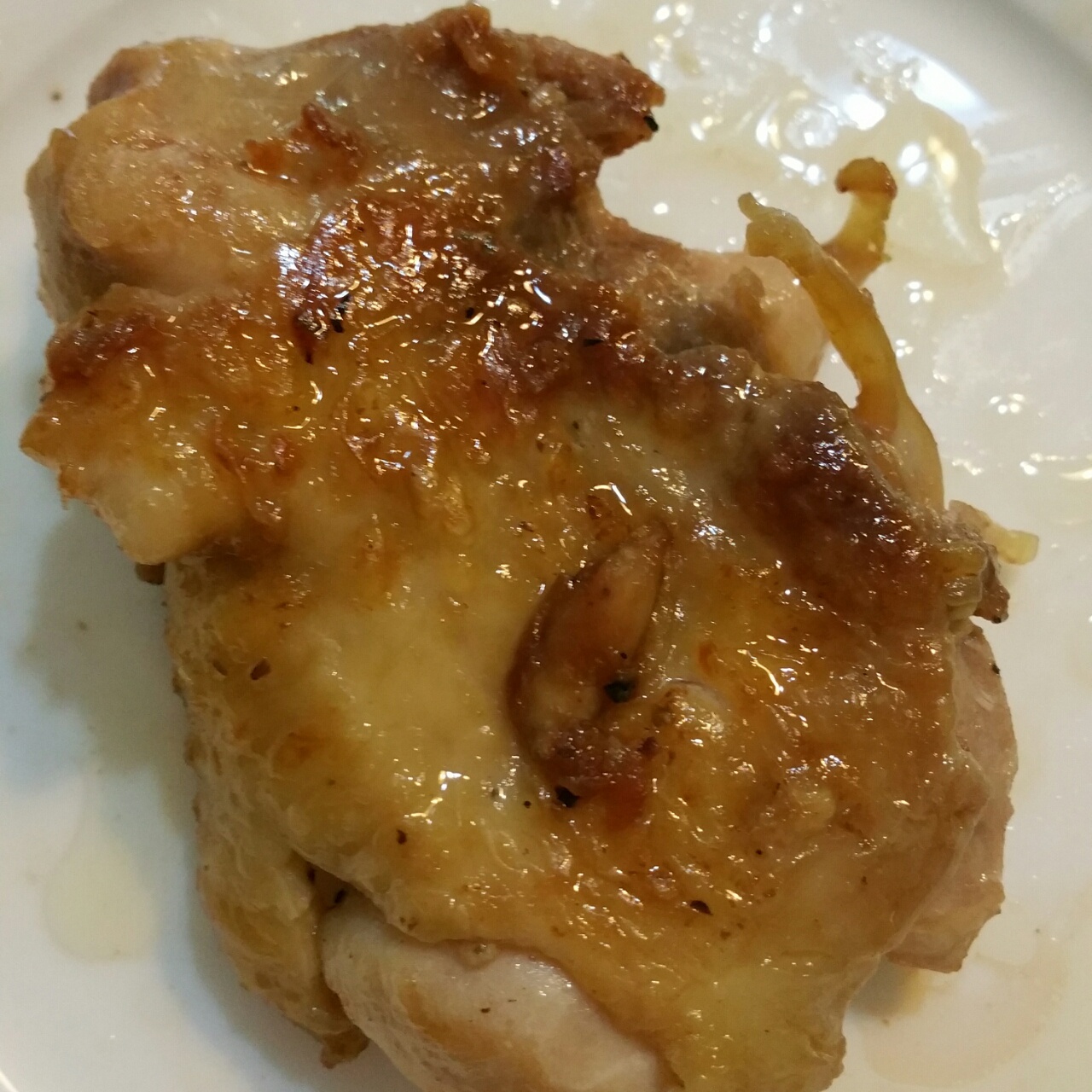 黑椒柠汁煎鸡扒