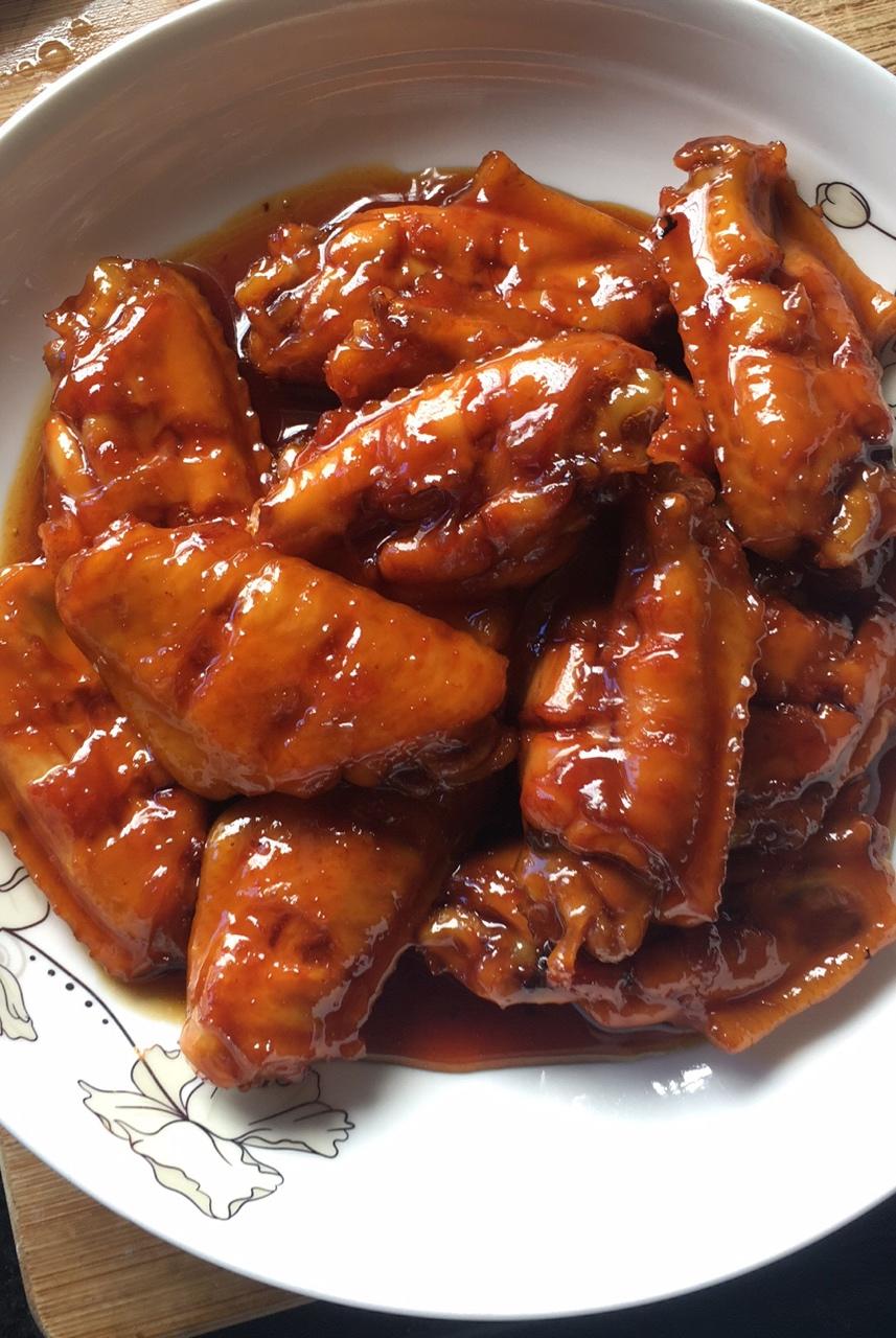 缃濡苡沫做的红烧鸡翅