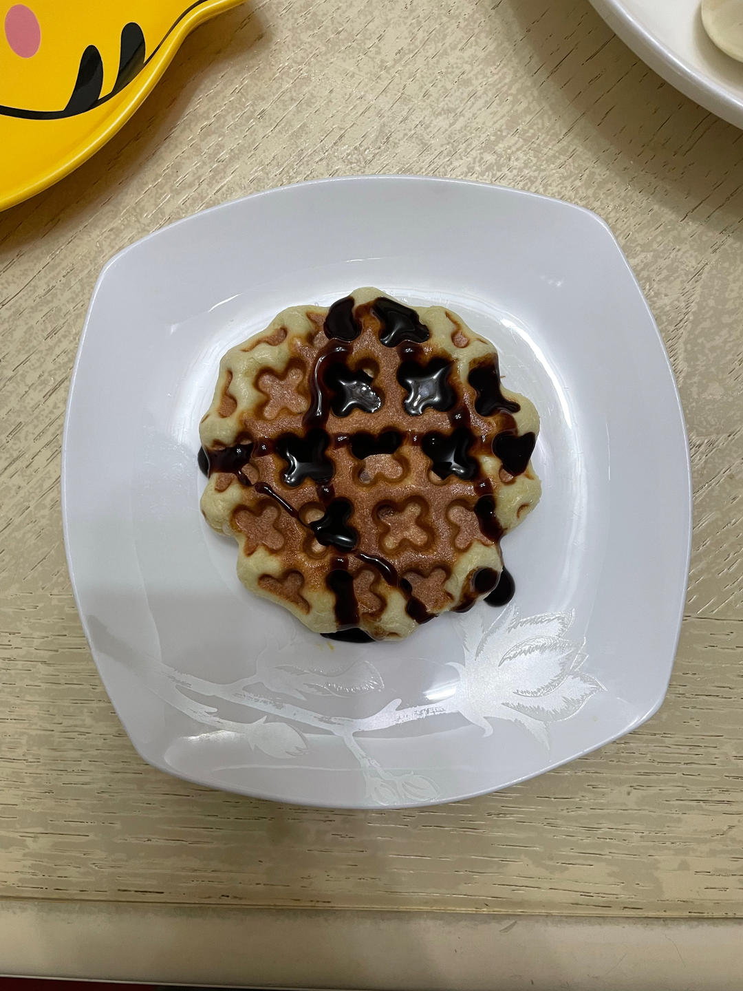 紫米华夫饼