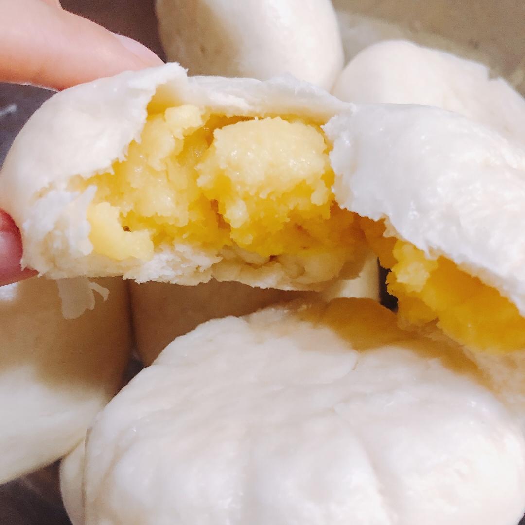 奶黄馅儿和奶黄包