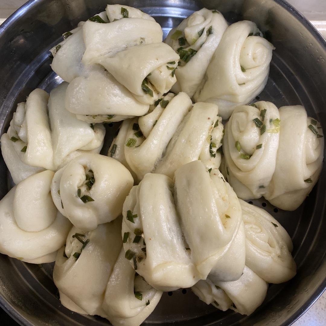 松软迷你小花卷
