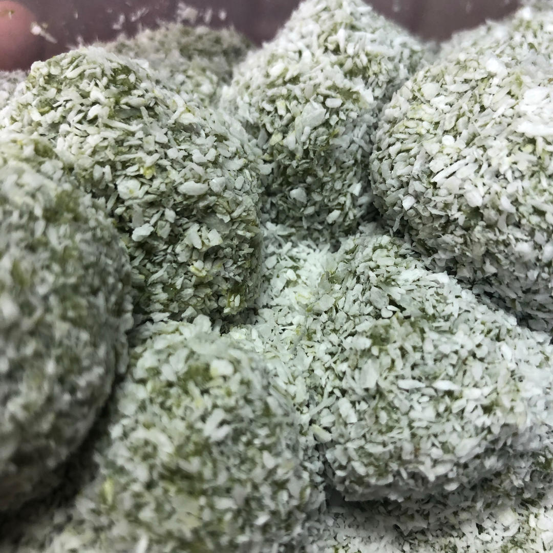 低卡快手小零食伪糯米糍（洋车前子壳粉）