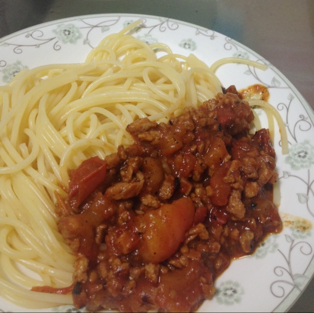 番茄肉酱意面