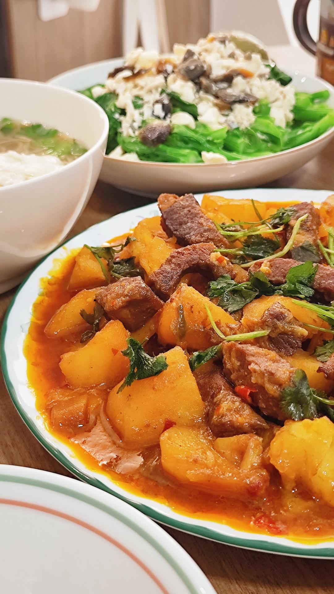 零失败爆好吃的红烧牛肉🔥土豆软糯，酱香浓郁