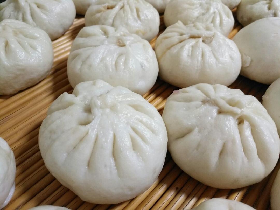 流星做的素三鲜大包子