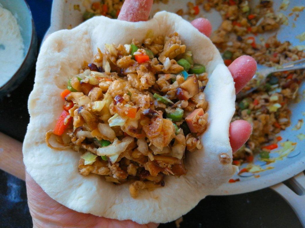 素三鲜馅饼