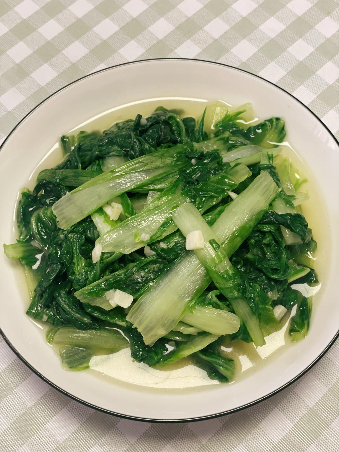 清炒小白菜