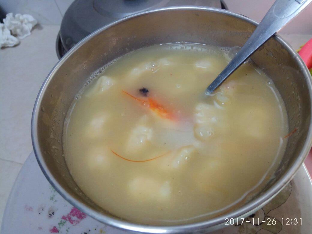 鲜虾胡萝卜小馄饨～宝宝食谱