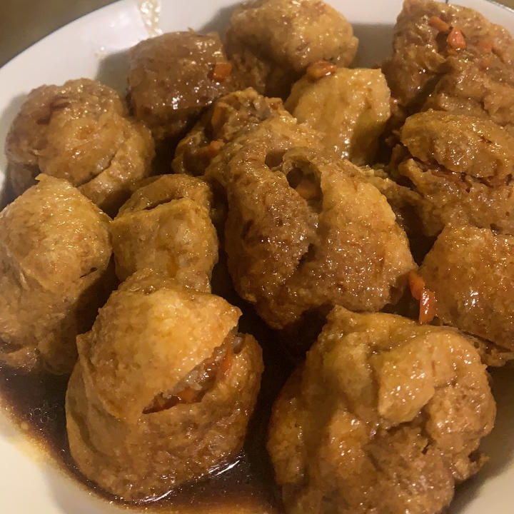 家常油豆腐酿肉【11月北鼎珐琅锅食谱】