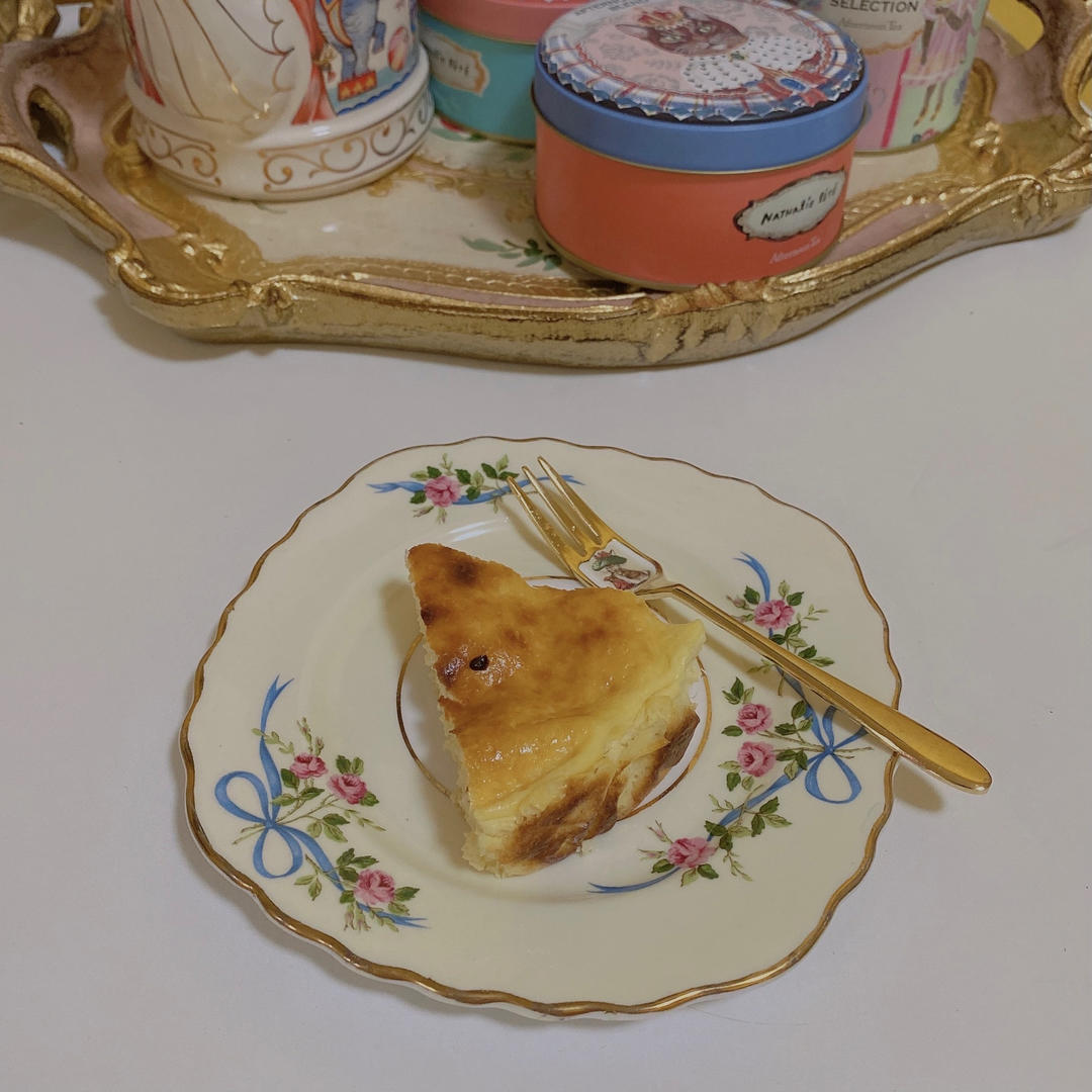 脏脏豆乳巴斯克🧀️豆腐版·0糖油·92卡·减脂快手