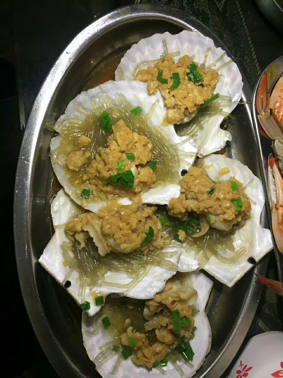 蒜蓉粉丝蒸扇贝