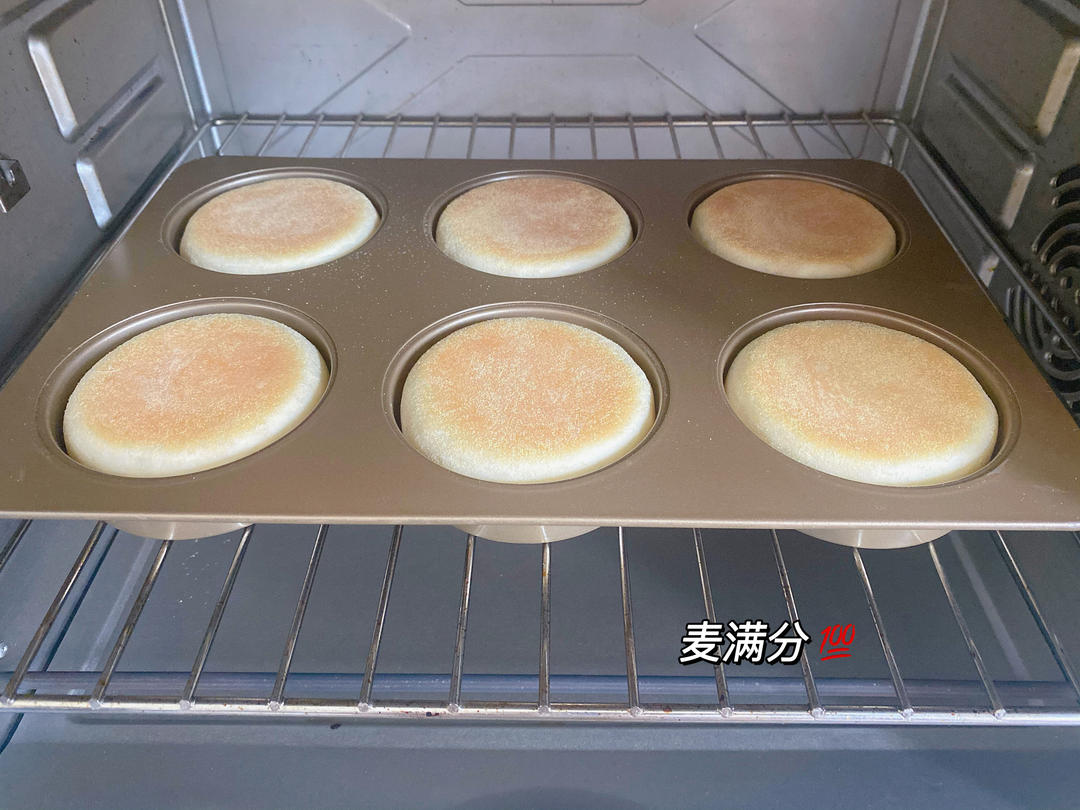猪柳蛋麦满分 —英式玛芬胚English muffin