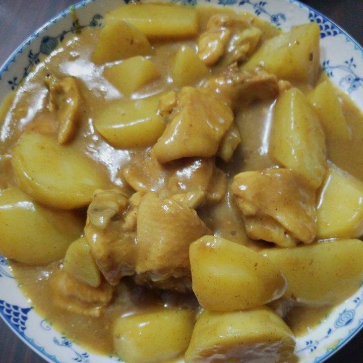 土豆咖喱鸡翅