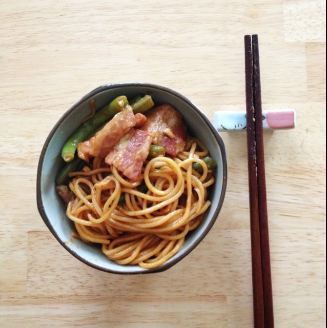 豆角焖面
