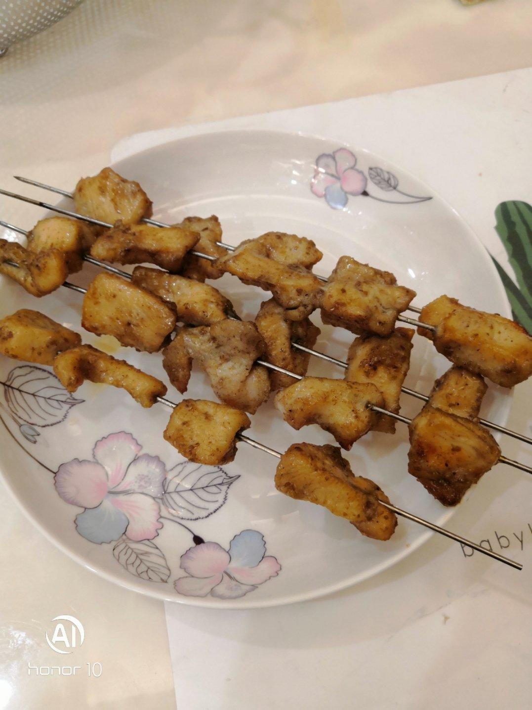 烤箱烤肉串（好吃到爆）