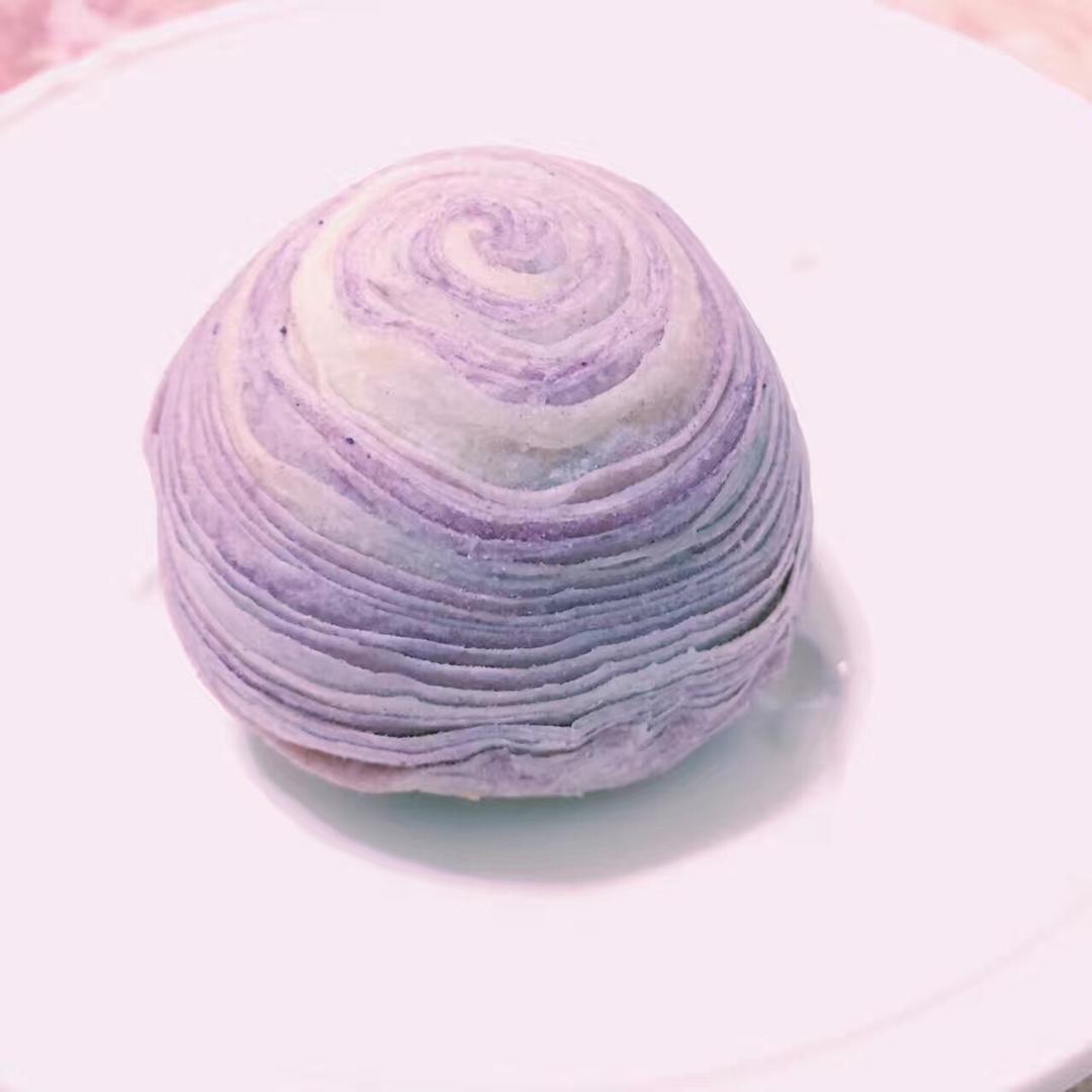 麻薯香芋酥/台湾大甲芋头酥(无猪油完美复刻2015.10修订各种抹茶酥、绿茶酥、蛋黄酥、紫薯酥通用哟）