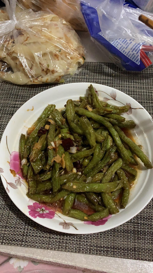 干煸豆角（无肉版）