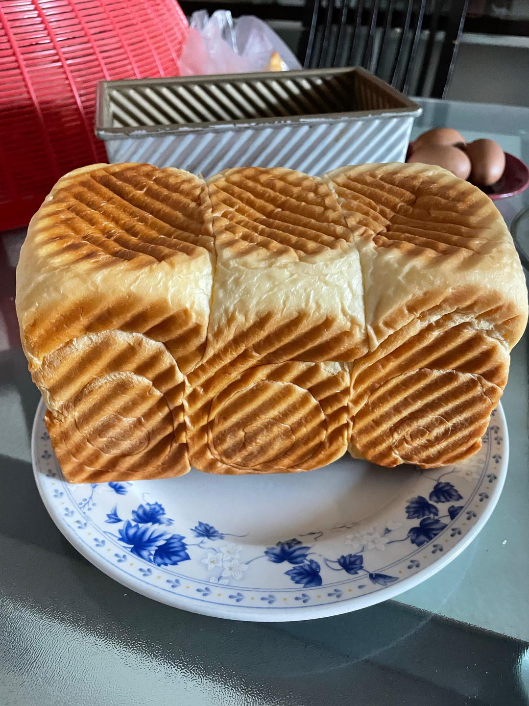 吐司，奶香手撕面包，超级香浓