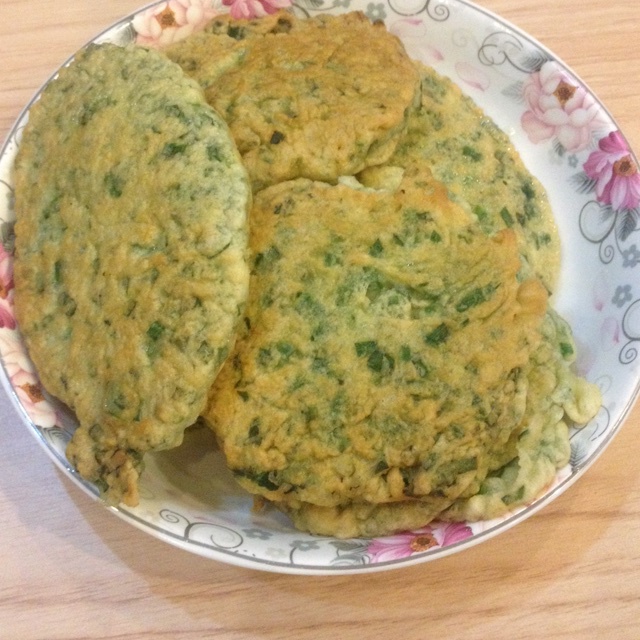 韭菜鸡蛋饼