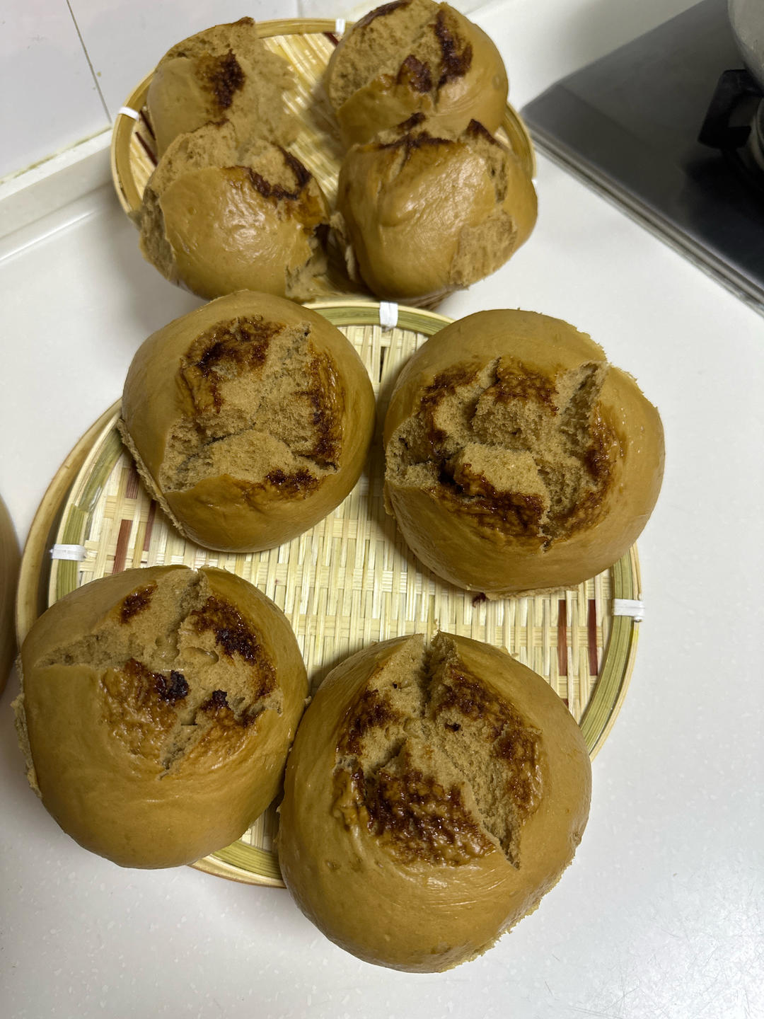 红糖手撕馒头（一次发酵）