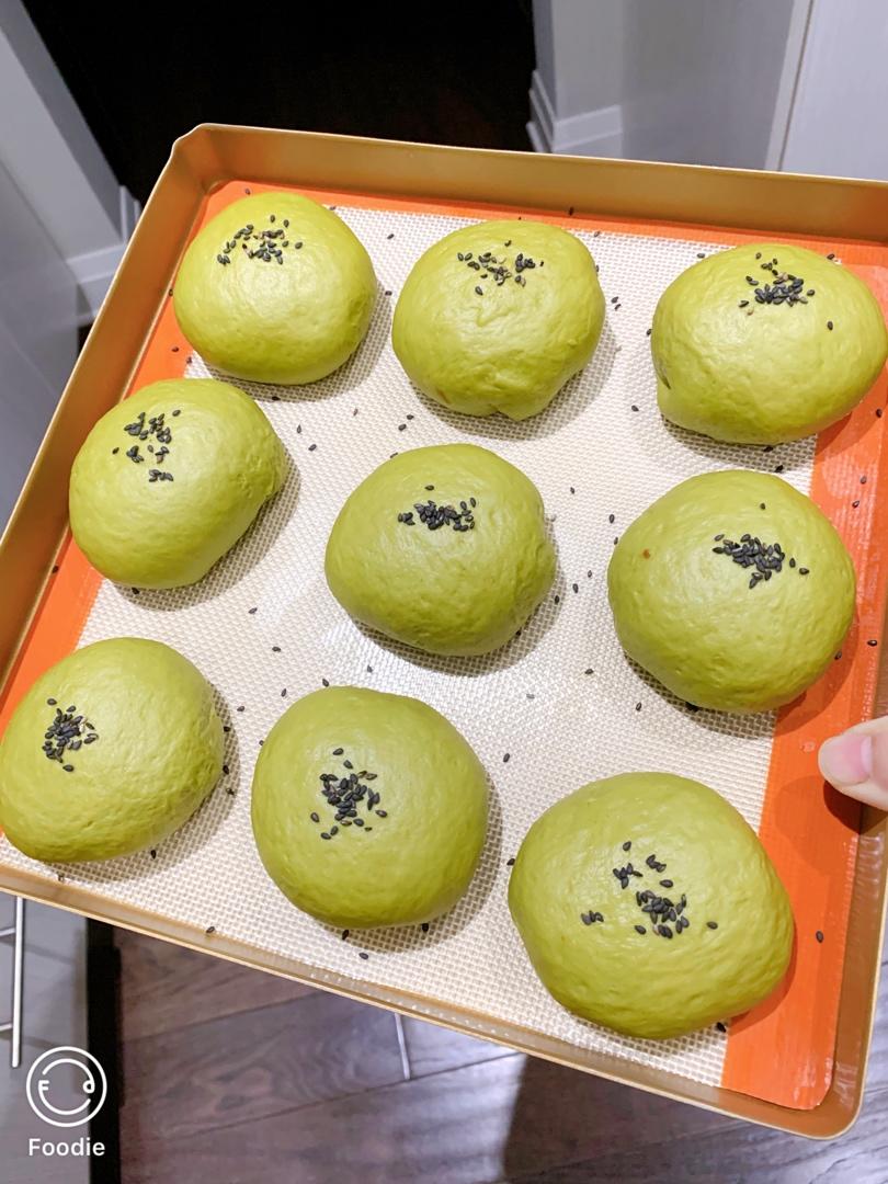 99%成功率的日式抹茶超软麻薯小餐包，1岁半的小孩都喜欢