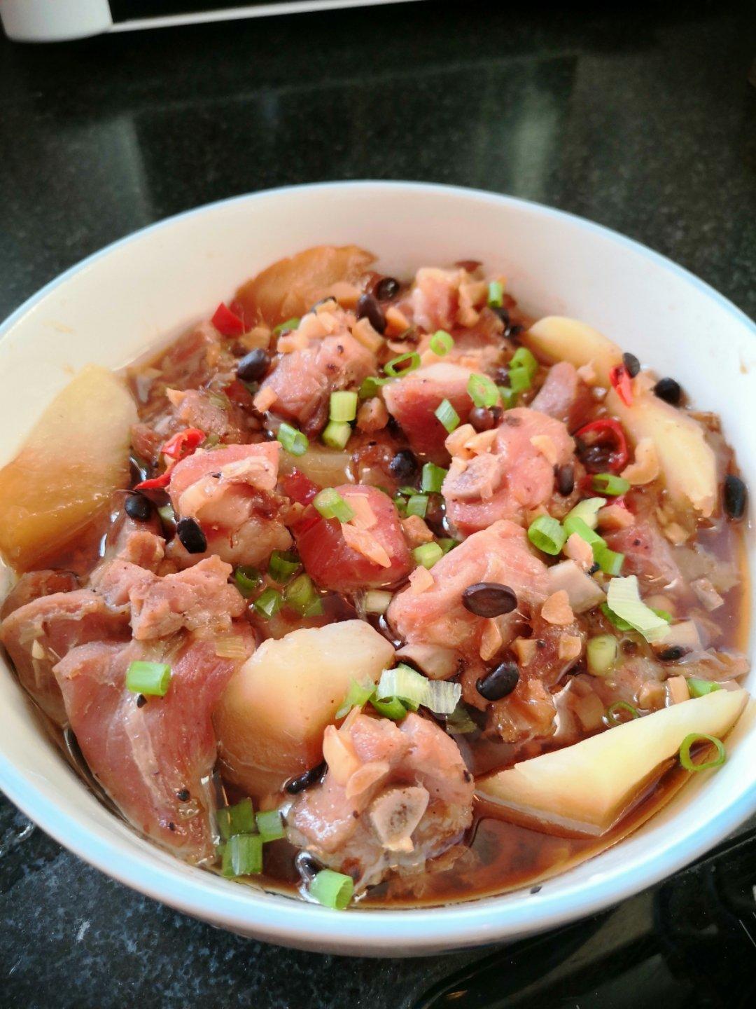 豉椒蒸土豆排骨