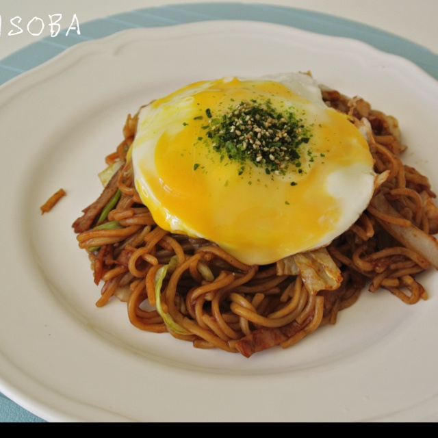 焼きそば（日式酱油炒面）