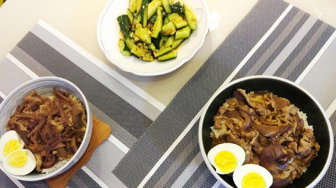 【温泉蛋牛肉盖饭】