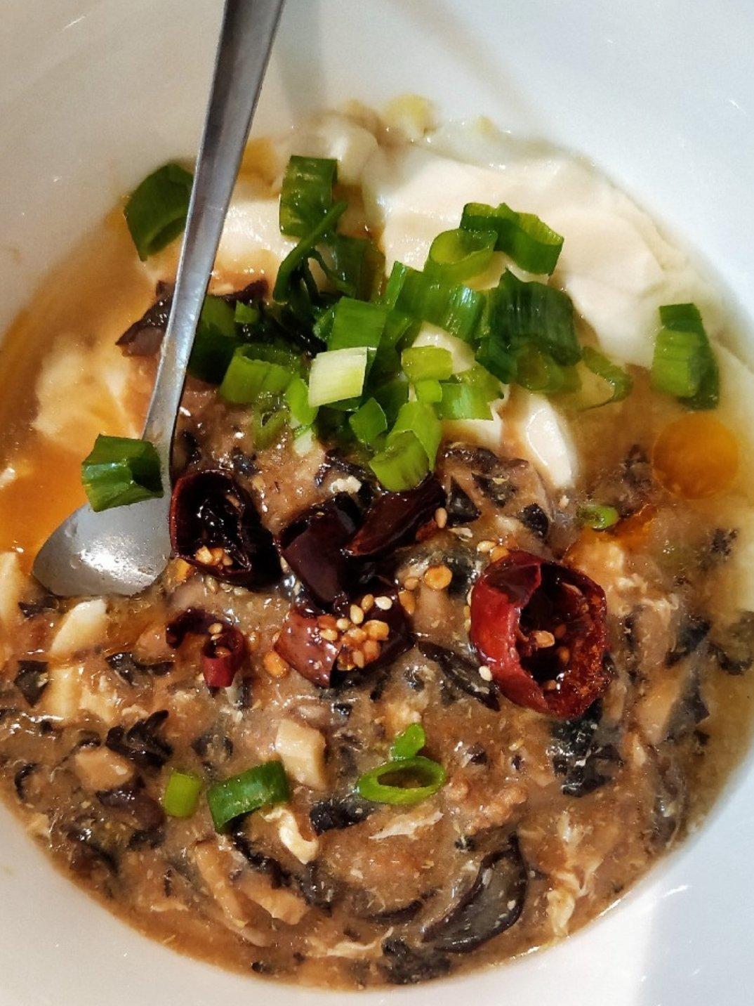 鲜香卤汁豆腐脑