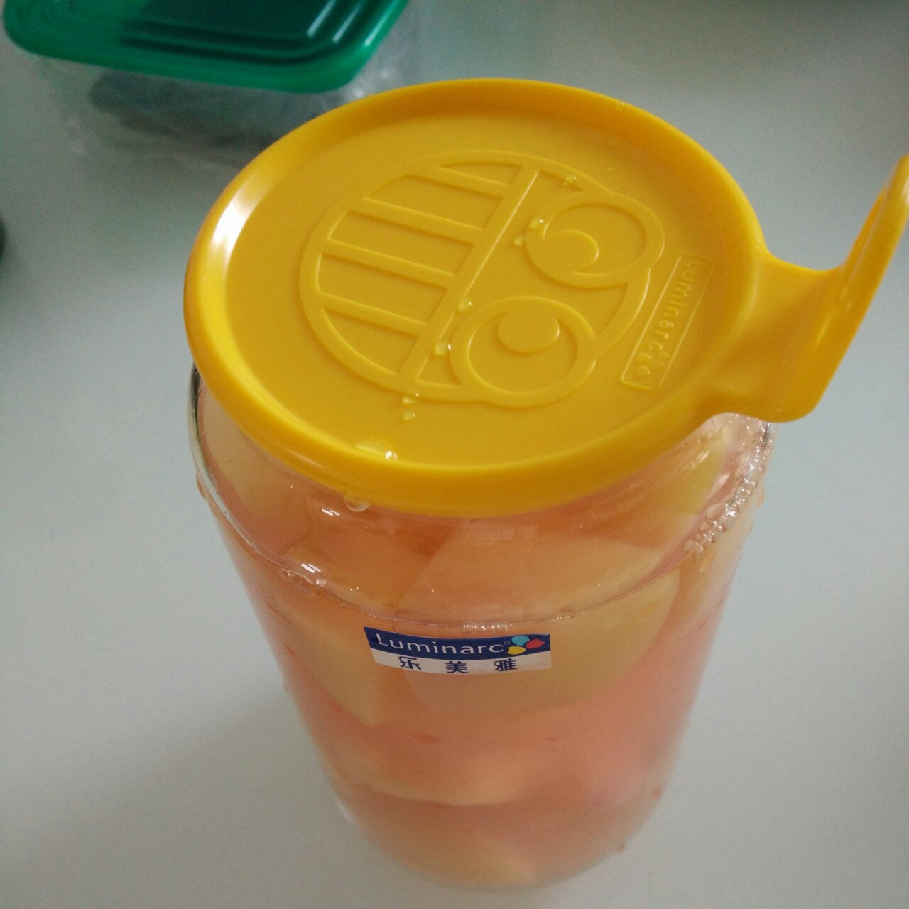 糖水桃罐头
