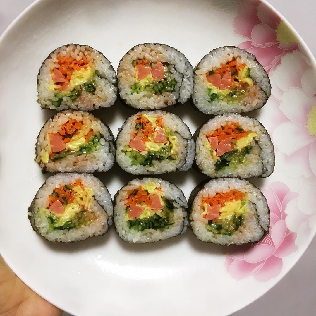 家庭版寿司（不用寿司醋）