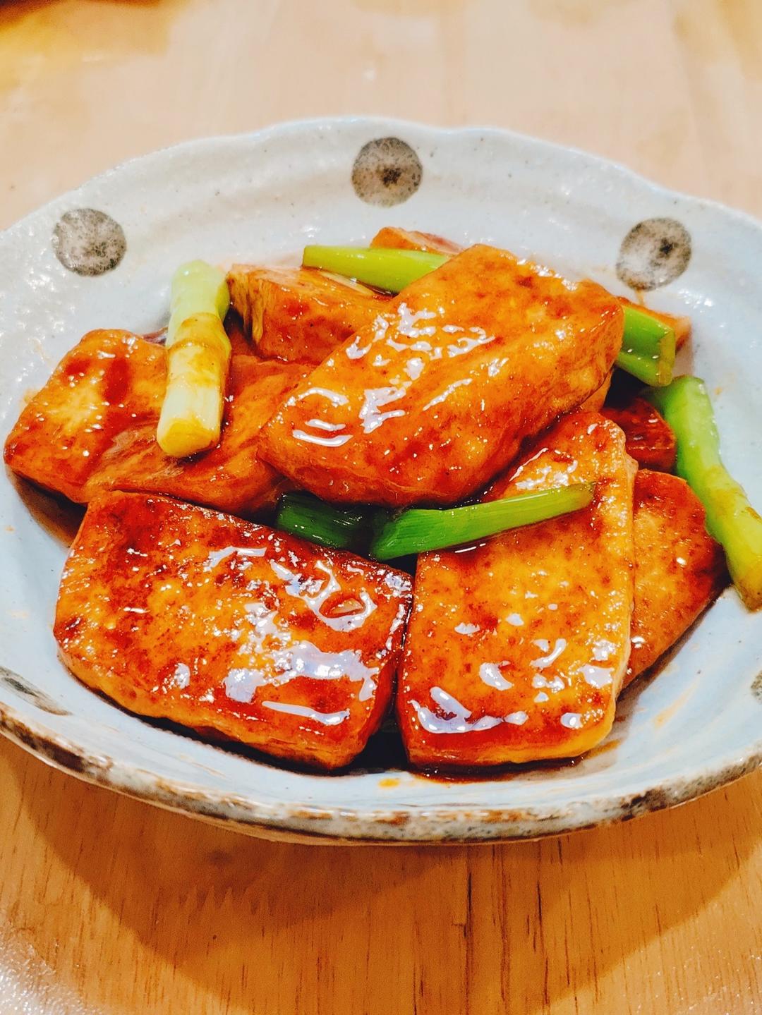 大葱烧豆腐