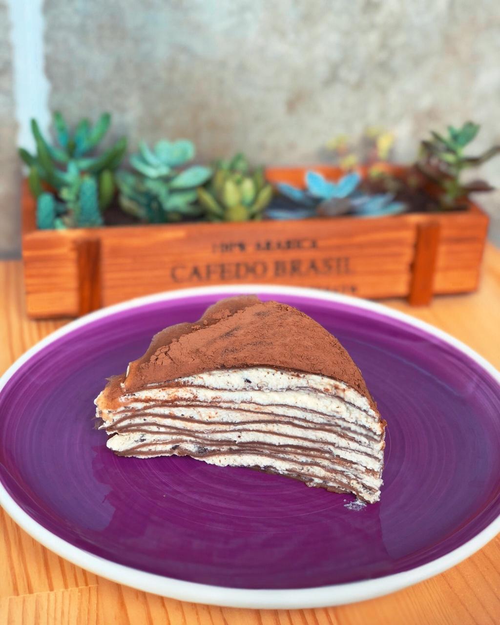 巧克力千层蛋糕