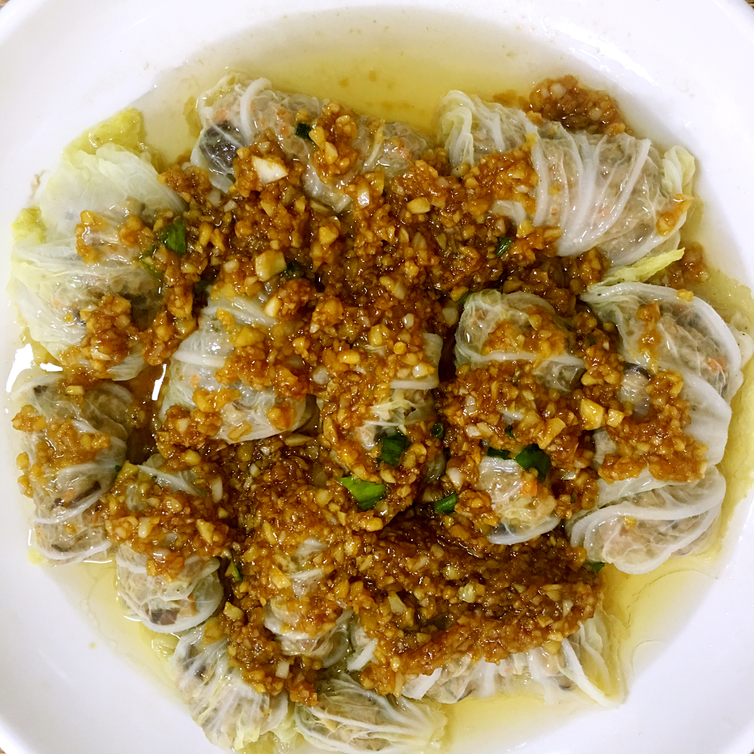 肉酿白菜卷