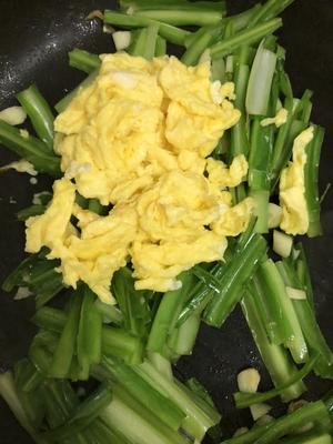 青龙菜炒蛋的做法 步骤5