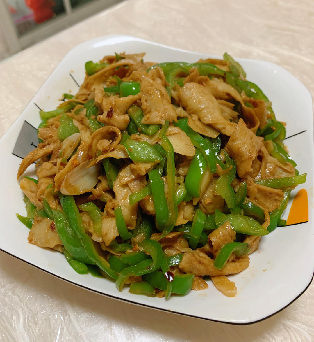 香辣孜然炒面筋