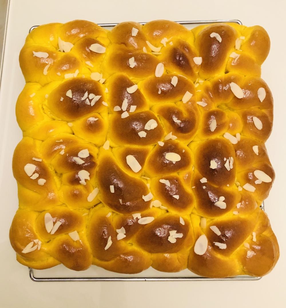 无一滴水的南瓜老面包