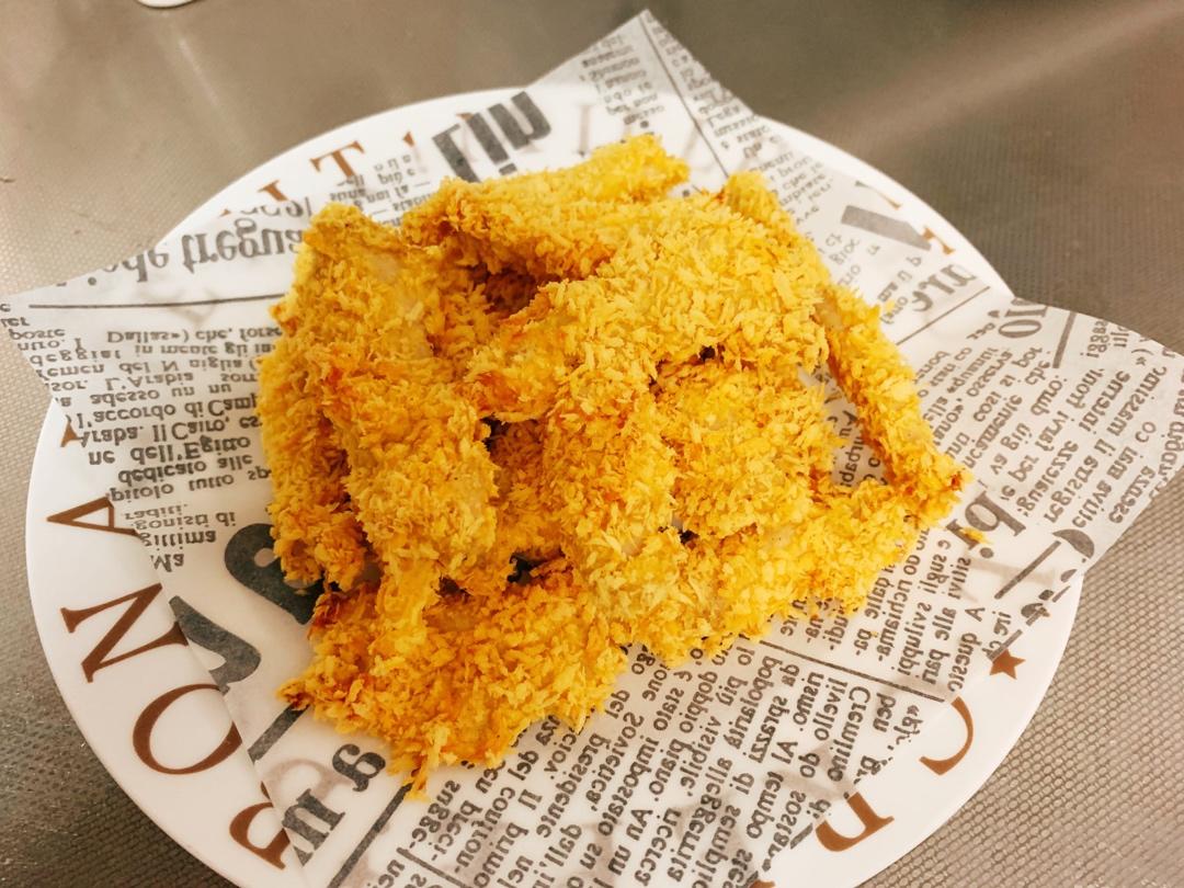 无油健康香酥鸡柳