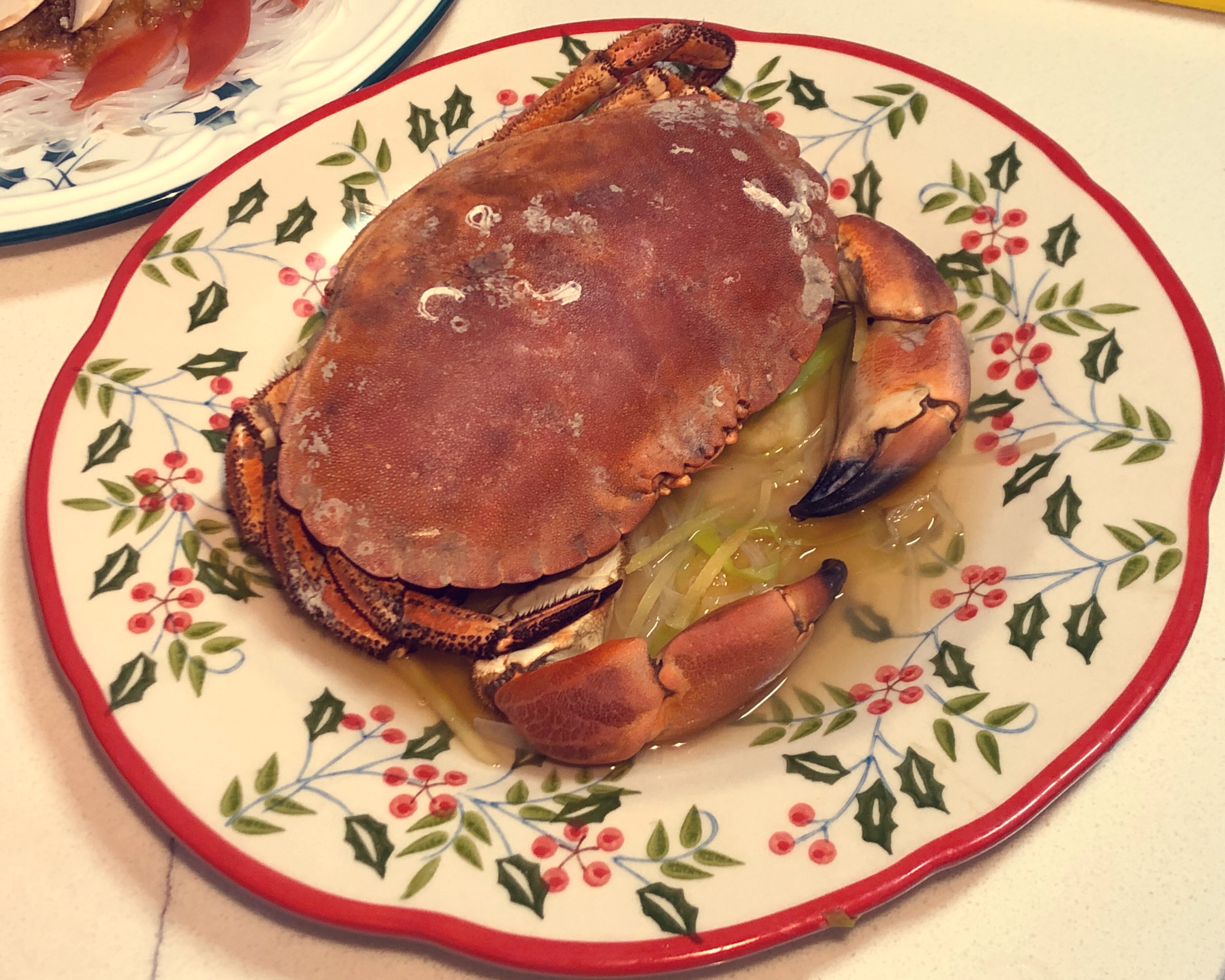 最美年夜饭—清蒸大面包蟹?️（红红火火过大年）