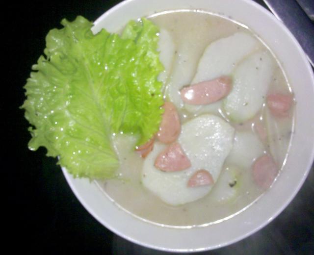 翡翠芋头汤的做法