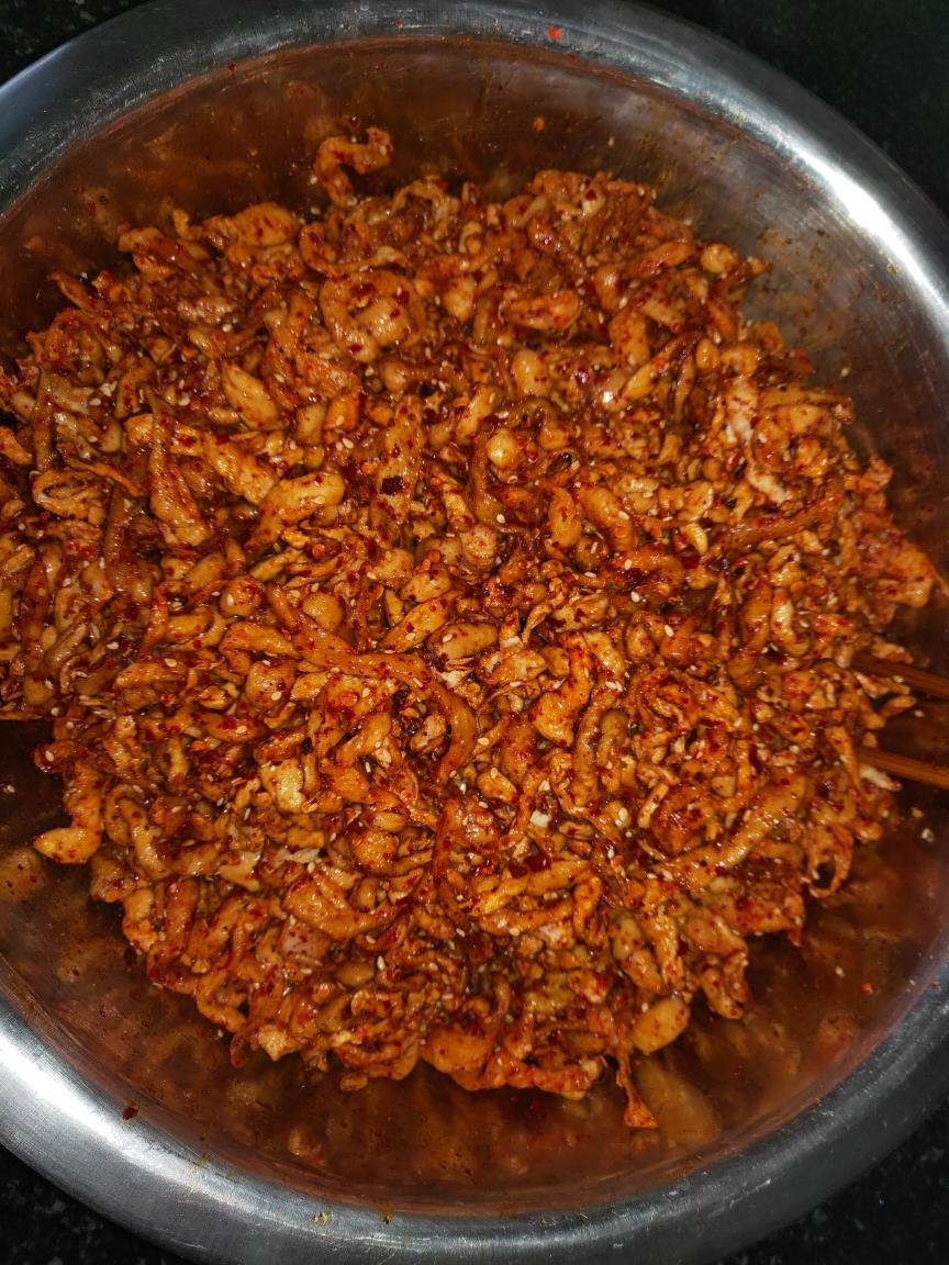 自制麻辣萝卜干