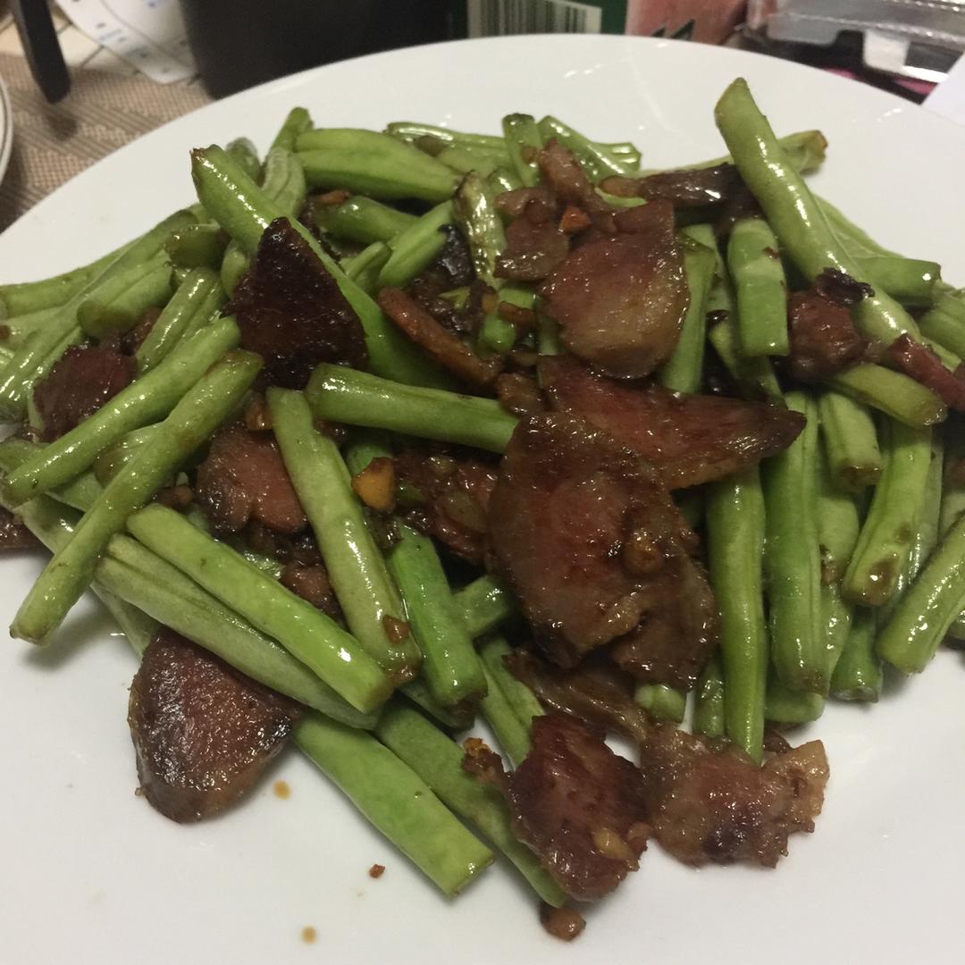 豆角香肠