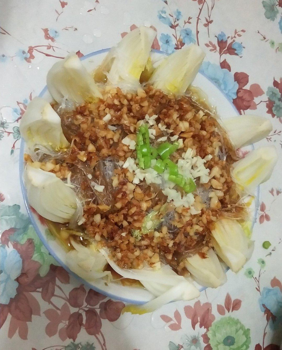 蒜蓉粉丝娃娃菜-好吃又刮油，减肥就吃它