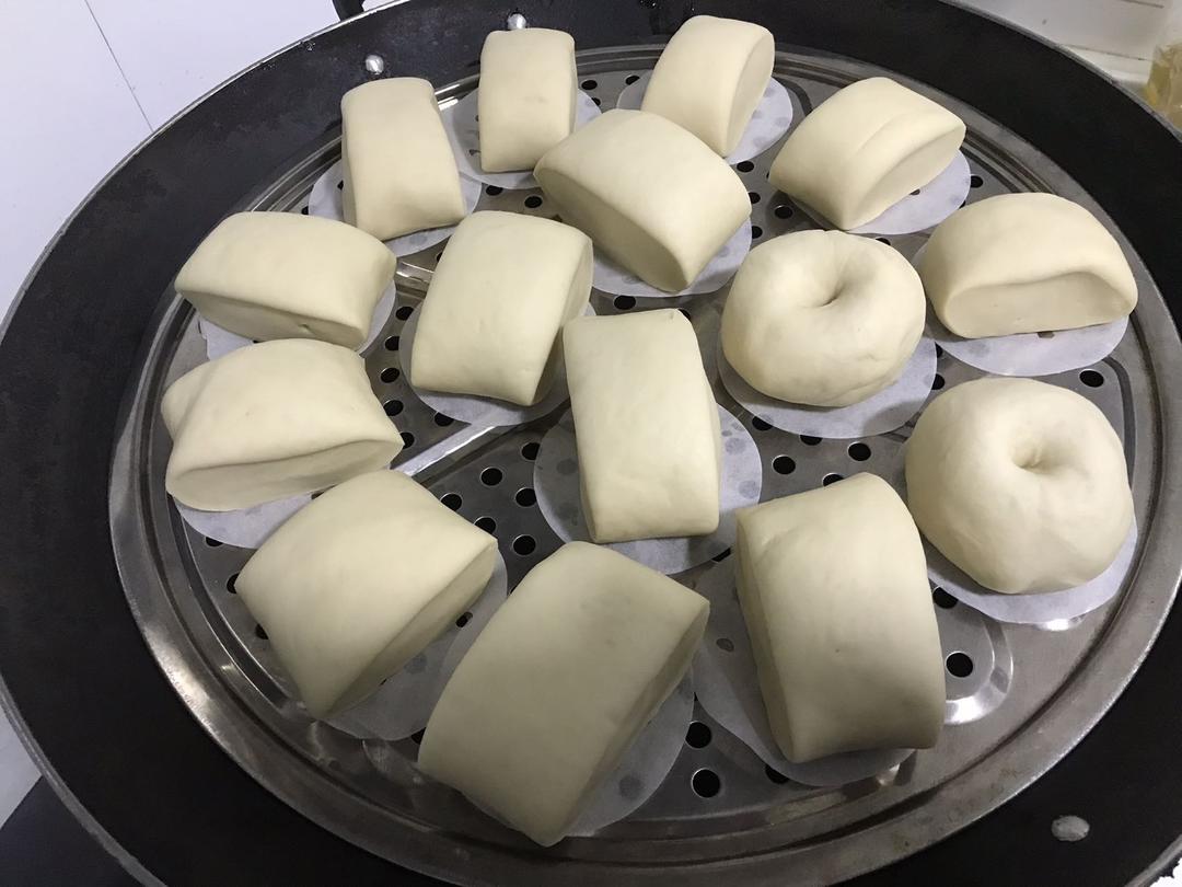 红糖开花馒头（无泡打粉）普通中筋面粉，低甜度有嚼劲