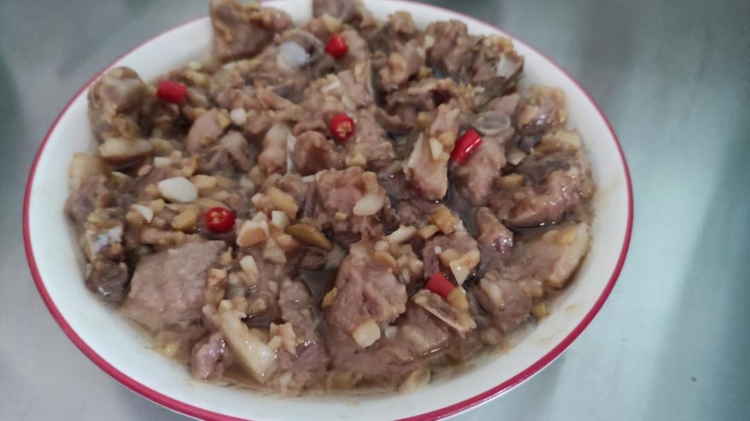 蒜蓉蒸排骨