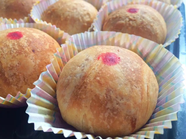 素油版酥皮鲜肉月饼，更健康