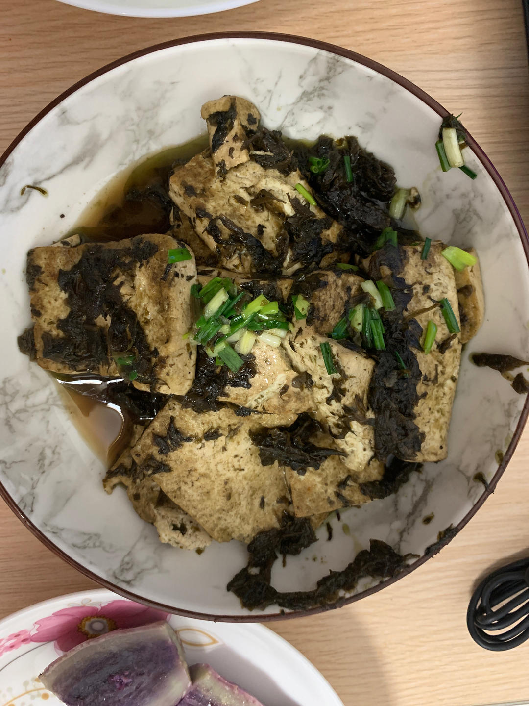 橄榄菜烧豆腐
