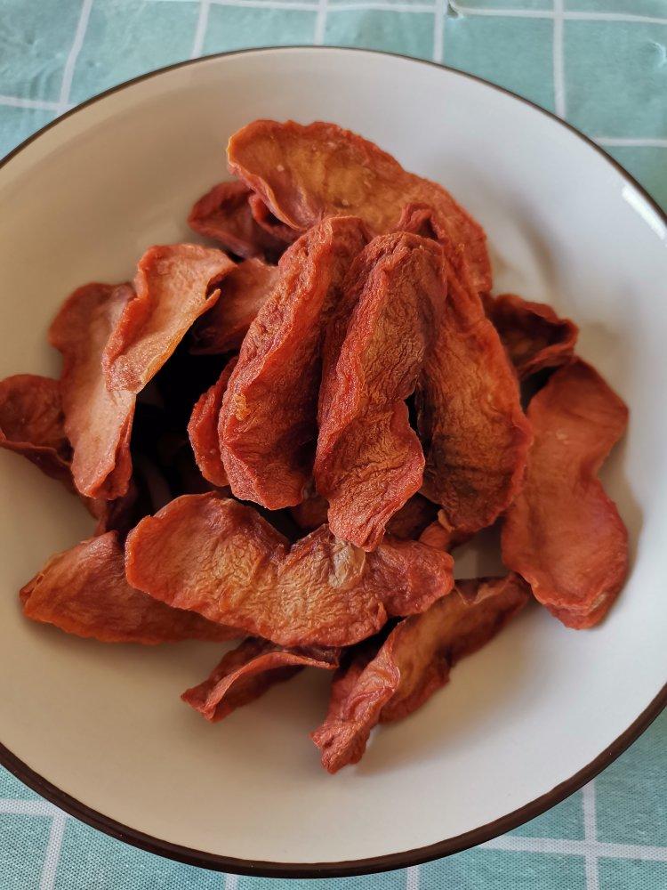 越蒸颜色越好的苹果干