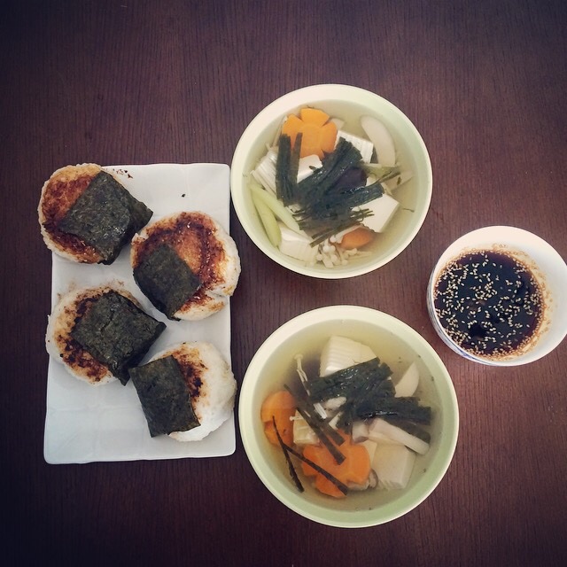 烤饭团
